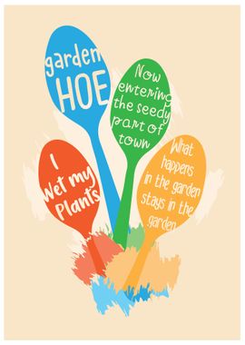 Garden Sayings Spoon