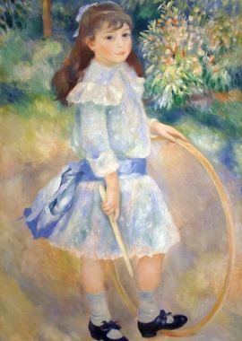 Pierre Auguste Renoir girl