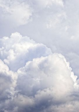 White And Grey Clouds