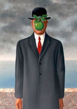 Rene Magritte Son of Man