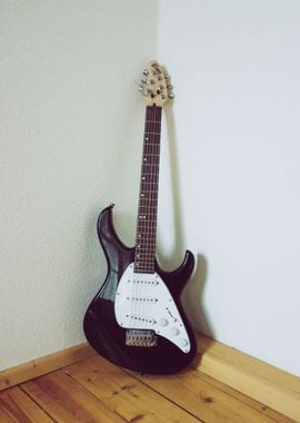 black guitar rock