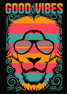 Lion Animal Good Vibes