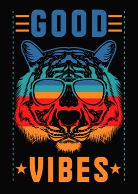 Tiger Animal Good Vibes