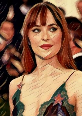 Dakota Johnson Cut Paint