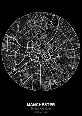 manchester circle map