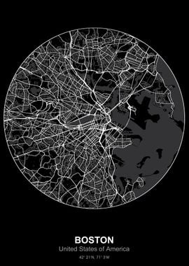 boston circle map