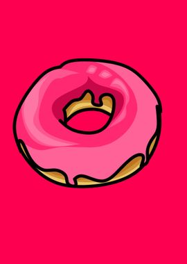 Pink Doughnuts