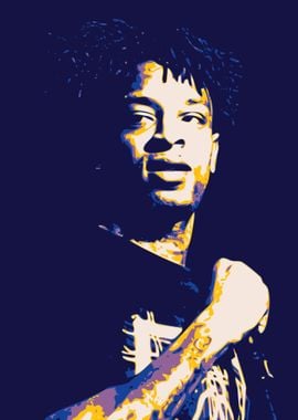 21Savage Popart Abstract 1