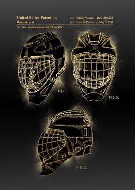 ice hockey mask patent