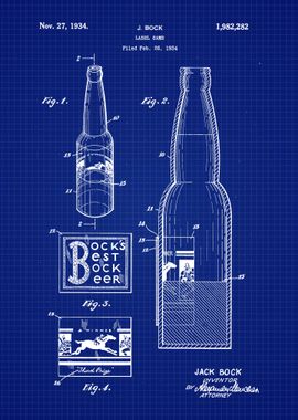 Bottle Label Blueprint