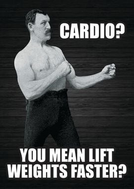 Cardio Lift Weights Faster