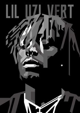 Lil uzi vert Grayscale