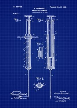 1899 Hypodermic Syringe