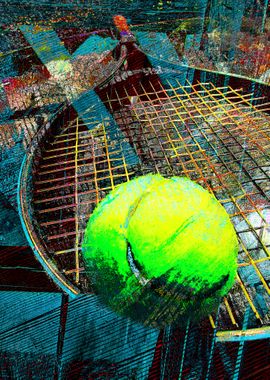 Tennis art print work 19