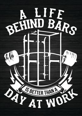 Life Behind Bars Barbell