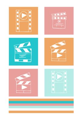 Video Film Cute Colorful 3