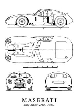 BNW Maserati 450S CostinZ