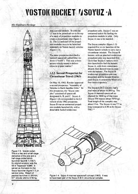 VOSTOK ROCKET SOYUZ A