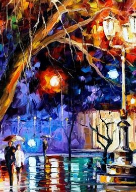 Leonid Afremov Landscape