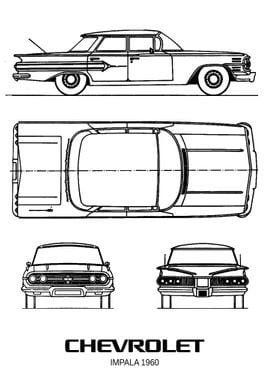 BNW Chevrolet Impala 1960