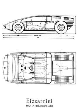 BNW Bizzarrini Manta Ital