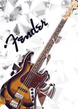 fender bass art 2