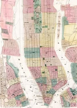 new york old map