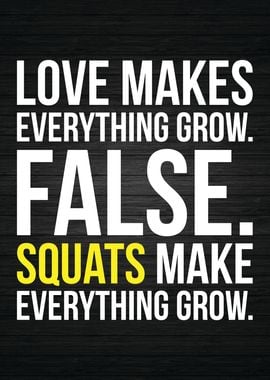 Love vs Squats