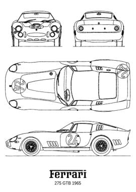 BNW Ferrari 275 GTB 1965