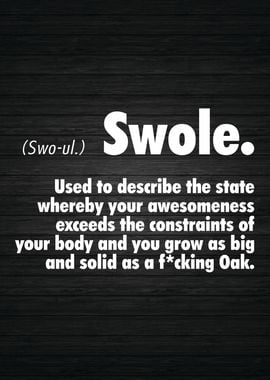 Swole Definition