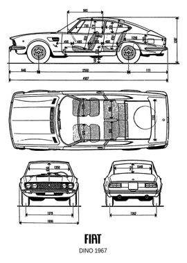 BNW Fiat Dino 1967