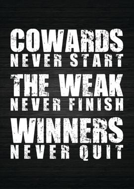 Winners Never Quit