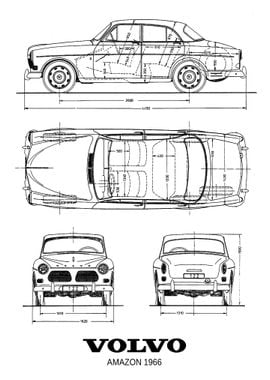 BNW Volvo Amazon 1966