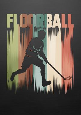 Floorball Unihockey Player