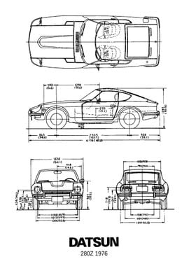 BNW Datsun 280Z 1976