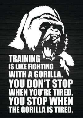 Gorilla Fitness Motivation