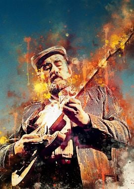 Roy Buchanan painting