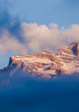 Alpine Alps Background Bea