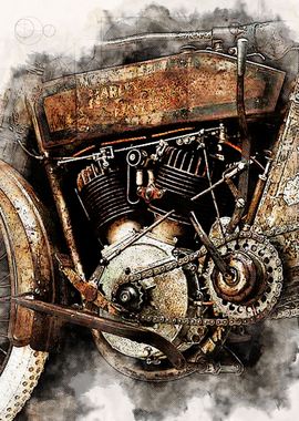 Vintage Motorbike