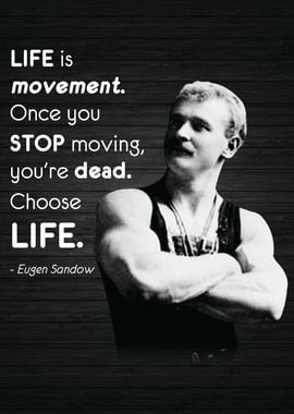 Eugen Sandow Words