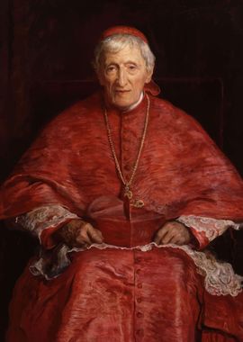 Cardinal Newman by Millais