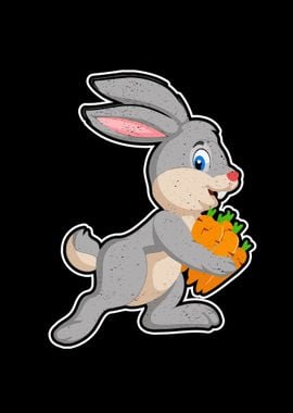 Bunny Cute Cartoon Rabbit