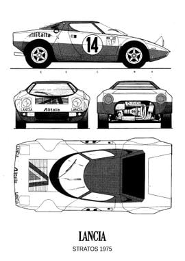 BNW Lancia Stratos 1975