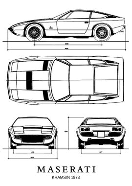 BNW Maserati Khamsin 1973