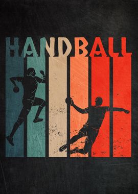 Handball Retro Vintage