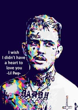 Lil Peep colorful quotes