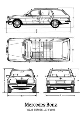 BNW MercedesBenz W123 ser