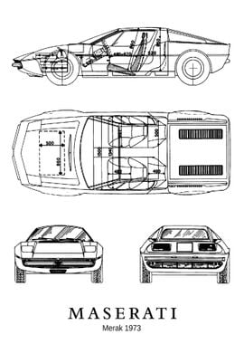 BNW Maserati Merak 1973