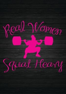 Real Women Squat Heavy