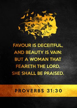 Proverbs 31 30